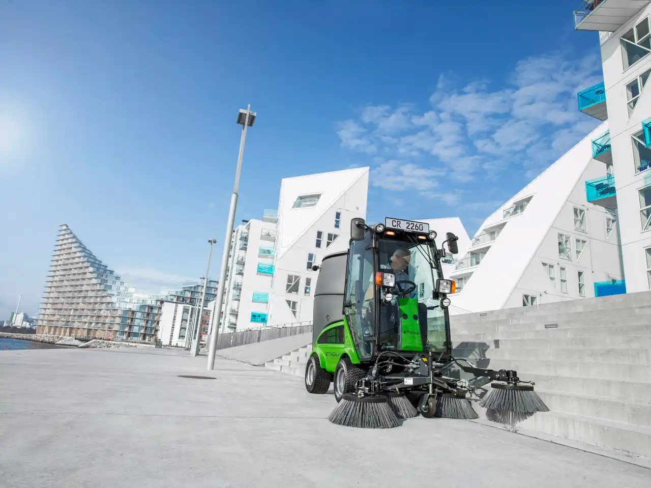 Egholm City Ranger 2260 med gressklipper